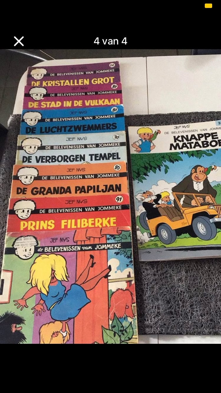 Strips Jommeke, Suske & Wiske, De Rode Ridder …, Livres, BD | Comics, Enlèvement, Utilisé, Plusieurs comics, Europe