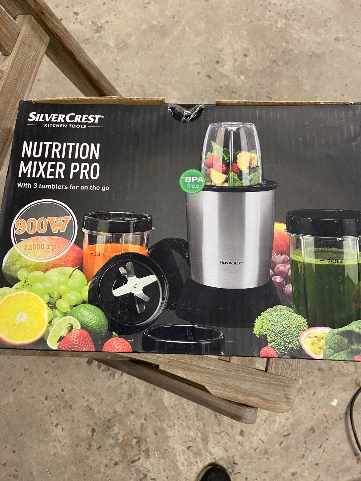 Smoothie mixer,hakker van Silver crest, Ophalen, Nieuw