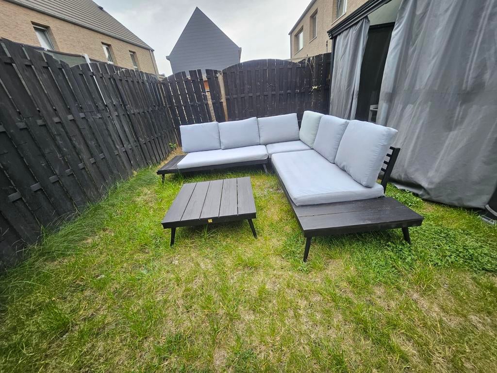 Salon de jardin, Aluminium