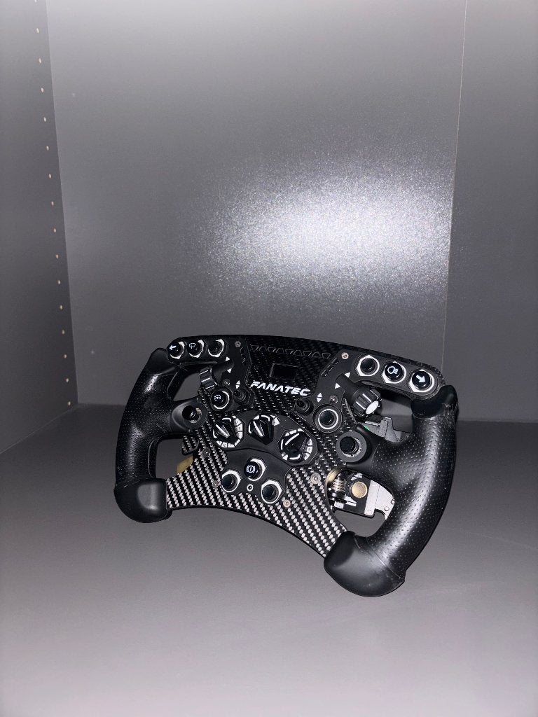 Fanatec CSL DD 8 Nm + Formula V2.5 avec 6 palettes + NASCAR, Volant de course, Retour de force, Comme neuf, Enlèvement