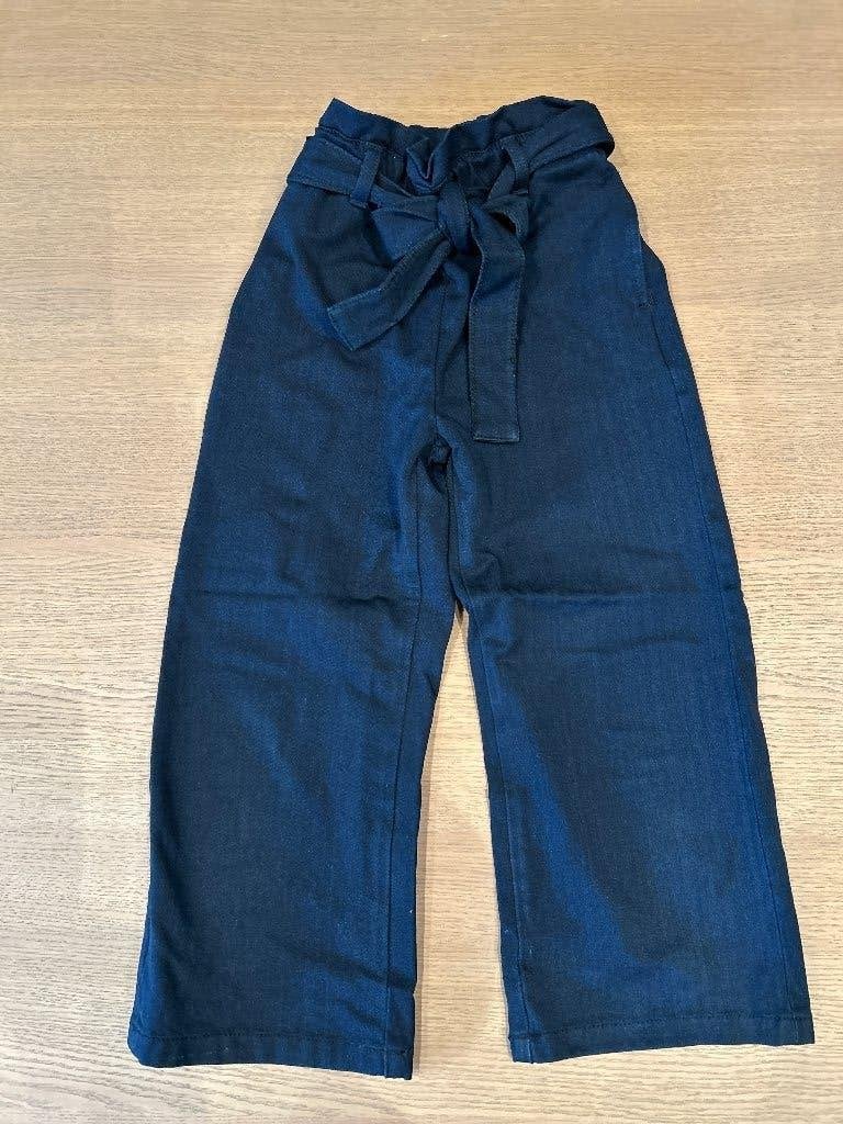 Guess blauwe broek meisje 116 - 6 jaar, Kinderen en Baby's, Broek, Gebruikt, Meisje, Ophalen of Verzenden