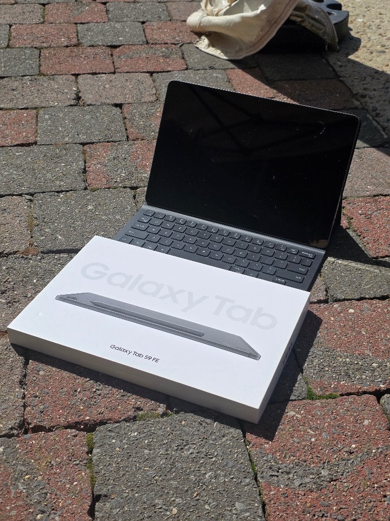 Samsung galaxy tab S9 FE, Ophalen, Zo goed als nieuw, Samsung, 128 GB