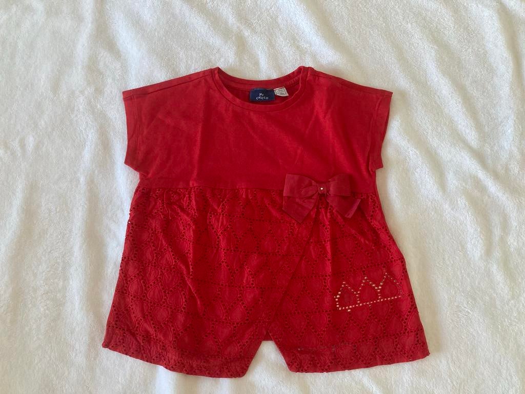 T-shirt My Chicco - taille 110, Enlèvement ou Envoi, Comme neuf, Fille, Chemise ou À manches longues