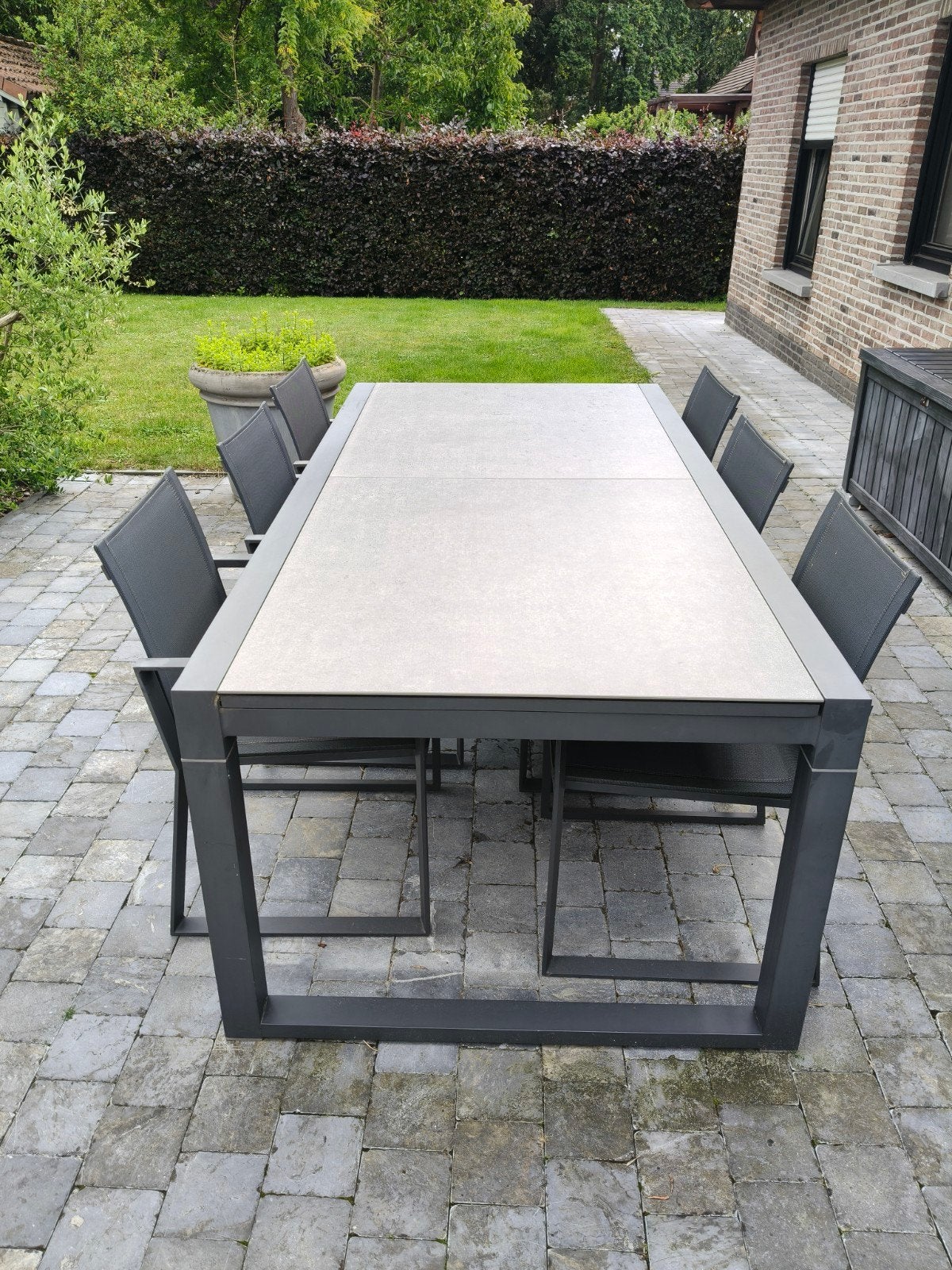 Primavera tuintafel + stoelen, Enlèvement
