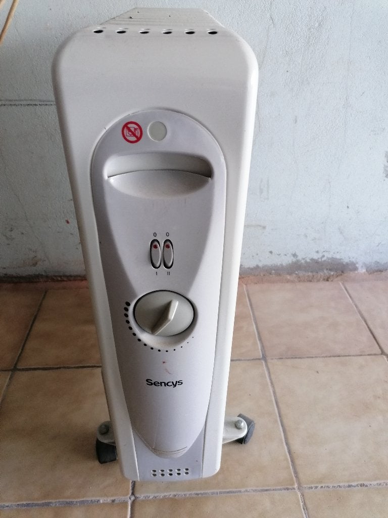 Chauffage électrique, Bricolage & Construction, Enlèvement, Comme neuf, 800 watts ou plus, Thermostat