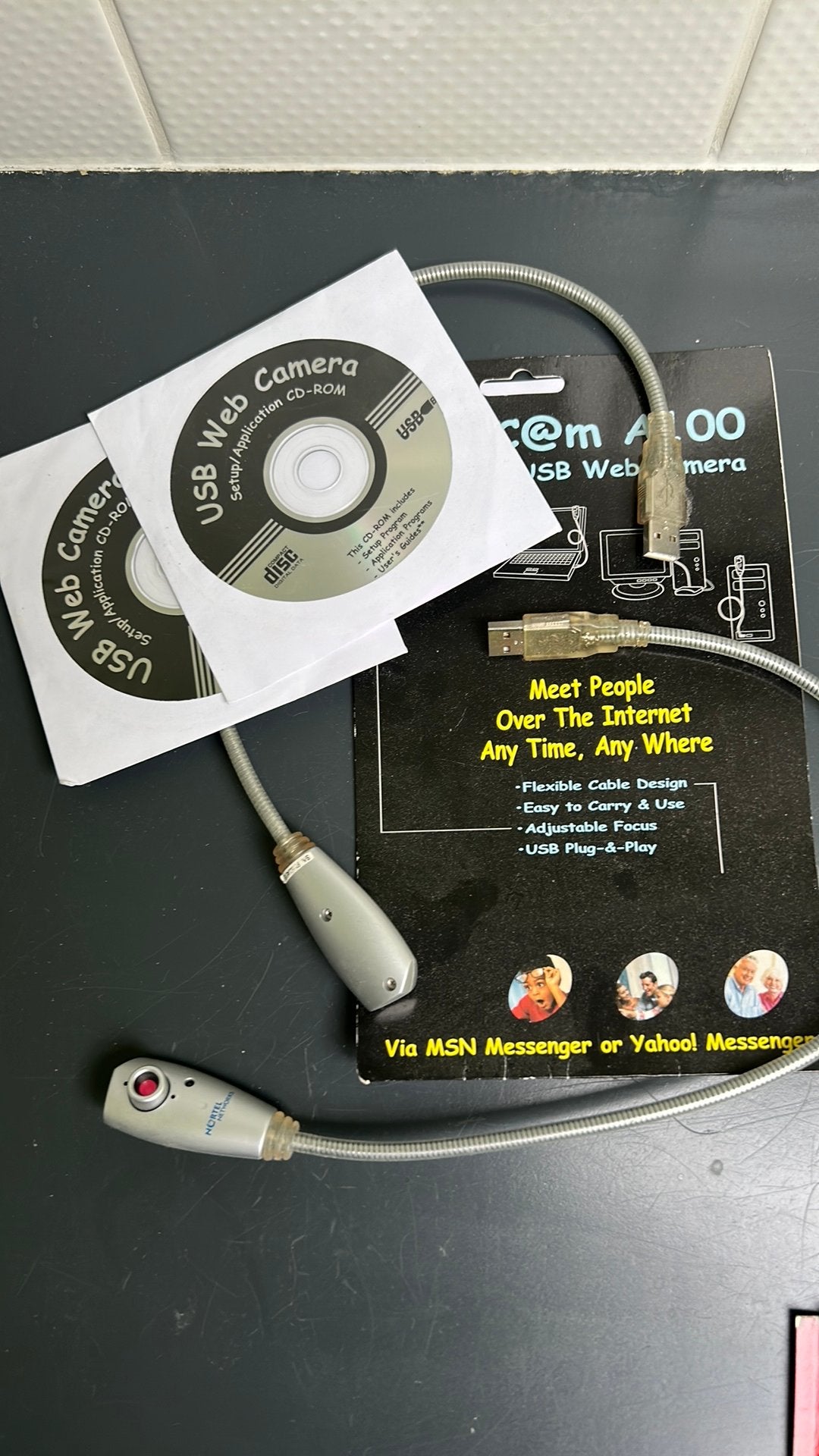 Usb webcam , 2 stuks, Verzenden, Zo goed als nieuw