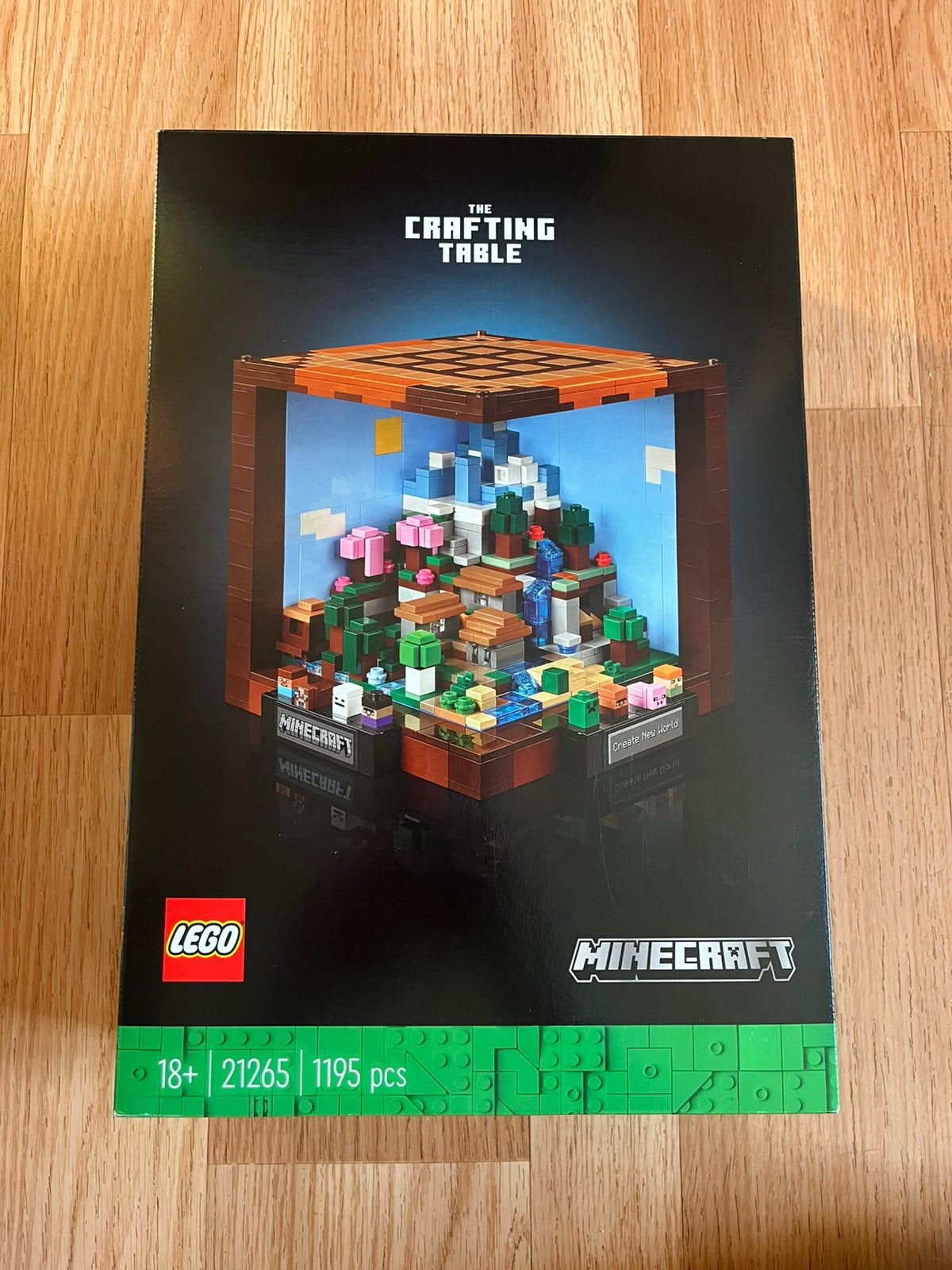 Lego minecraft crafting table 21265 (ongeopend), Kinderen en Baby's, Minecraft, Lego, Nieuw, Ophalen of Verzenden