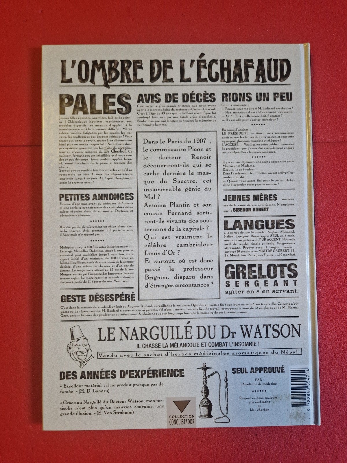 bd l ombre de l echafaud 1,EO, Enlèvement ou Envoi