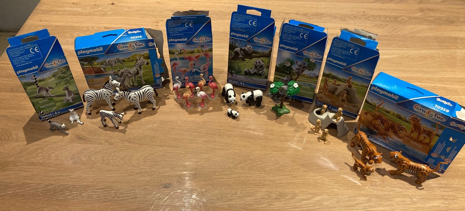 Lot de 7 boîtes de Playmobil family fun, Enfants & Bébés, Jouets | Playmobil, Enlèvement, Utilisé, Ensemble complet