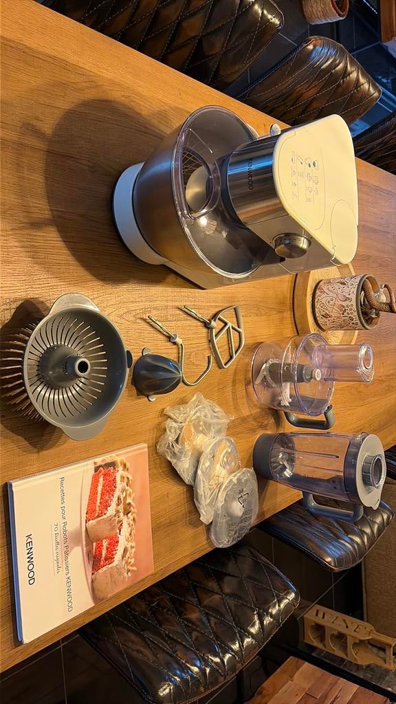 Robot kenwood, Electroménager, Résiste au lave-vaisselle, Comme neuf, Enlèvement, 3 vitesses ou plus