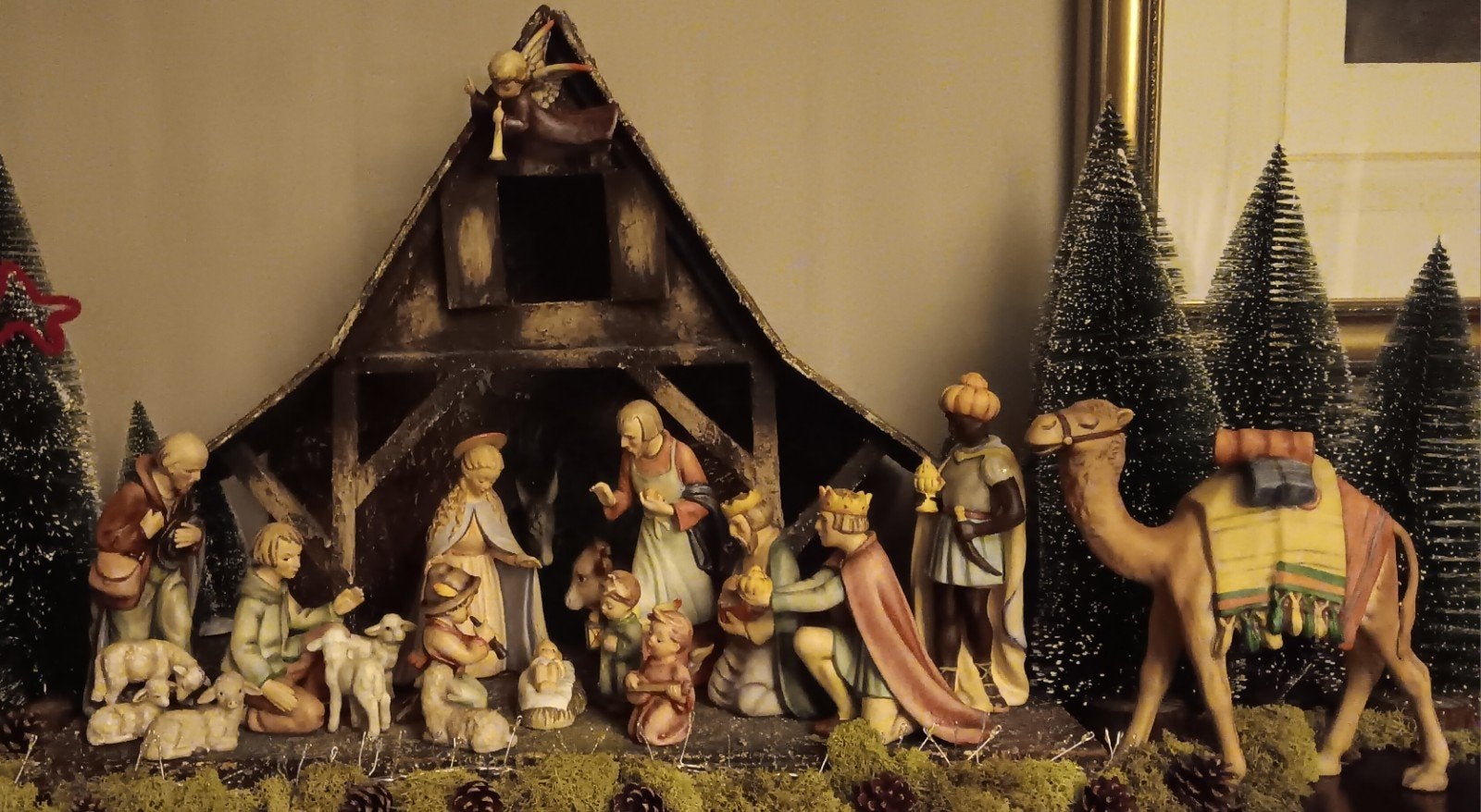 Crèche Hummel Goebel + chameau, Collections, Collections Autre, Enlèvement