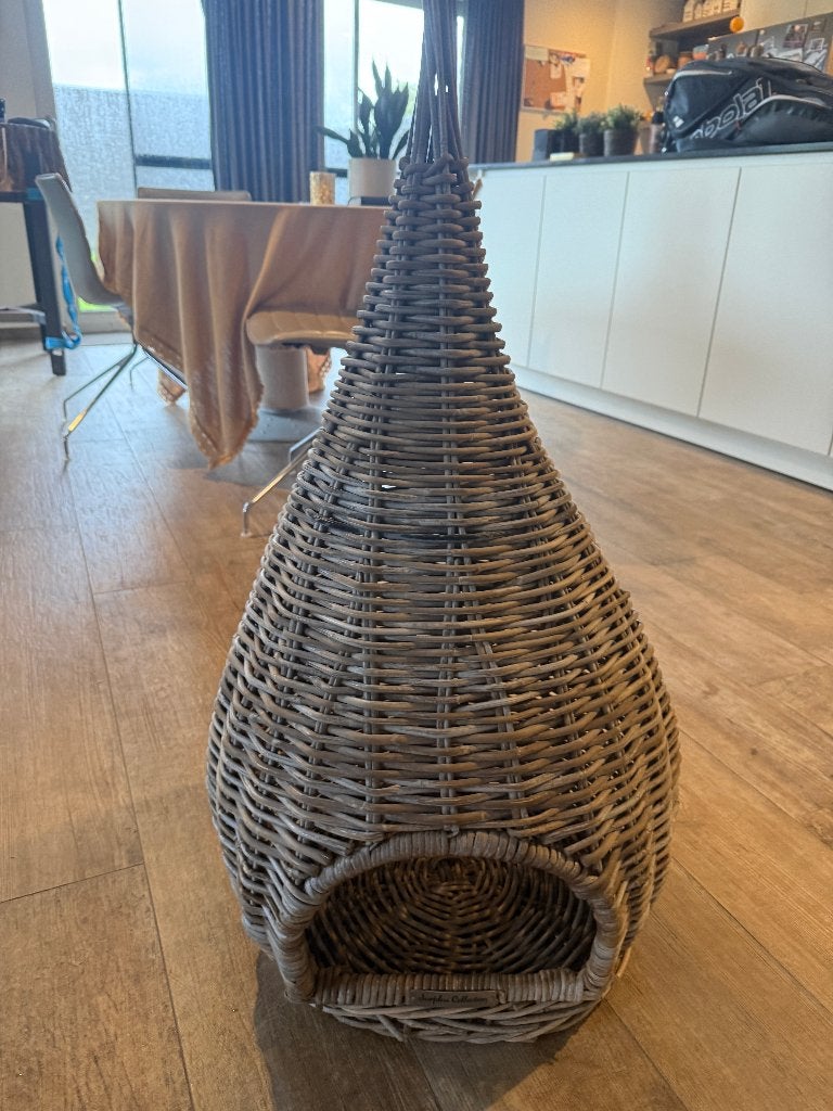 Kattenmand Tippy, Ophalen, Zo goed als nieuw, Riet