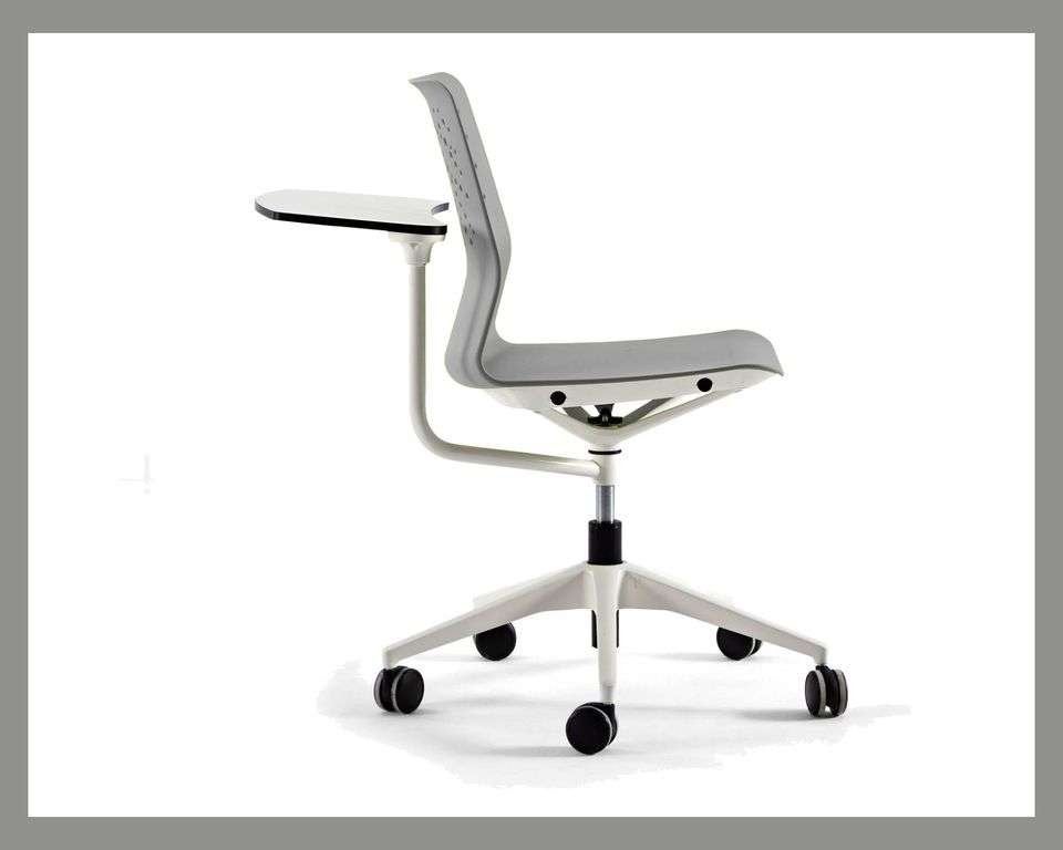 chaise bureau sur roulette Design Award Actiu (super état), Gris, Comme neuf, Enlèvement, Chaise de bureau