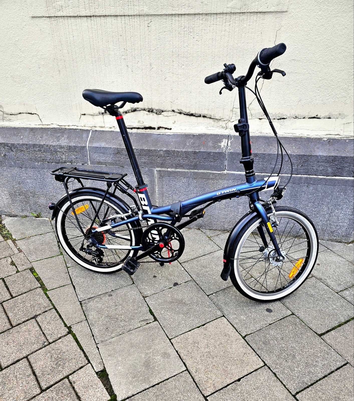 Vélo Pliable Btwin Tilt 500., Autres marques, Vitesses, Frein sur jante, 18 à 20 pouces