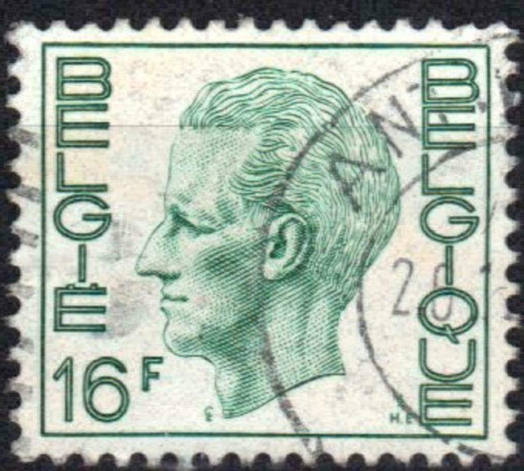 Belgique 1977 - Yvert 1870/OBP 1875 - Boudewijn  16h00 (ST), Timbres & Monnaies, Envoi, Affranchi, Oblitéré