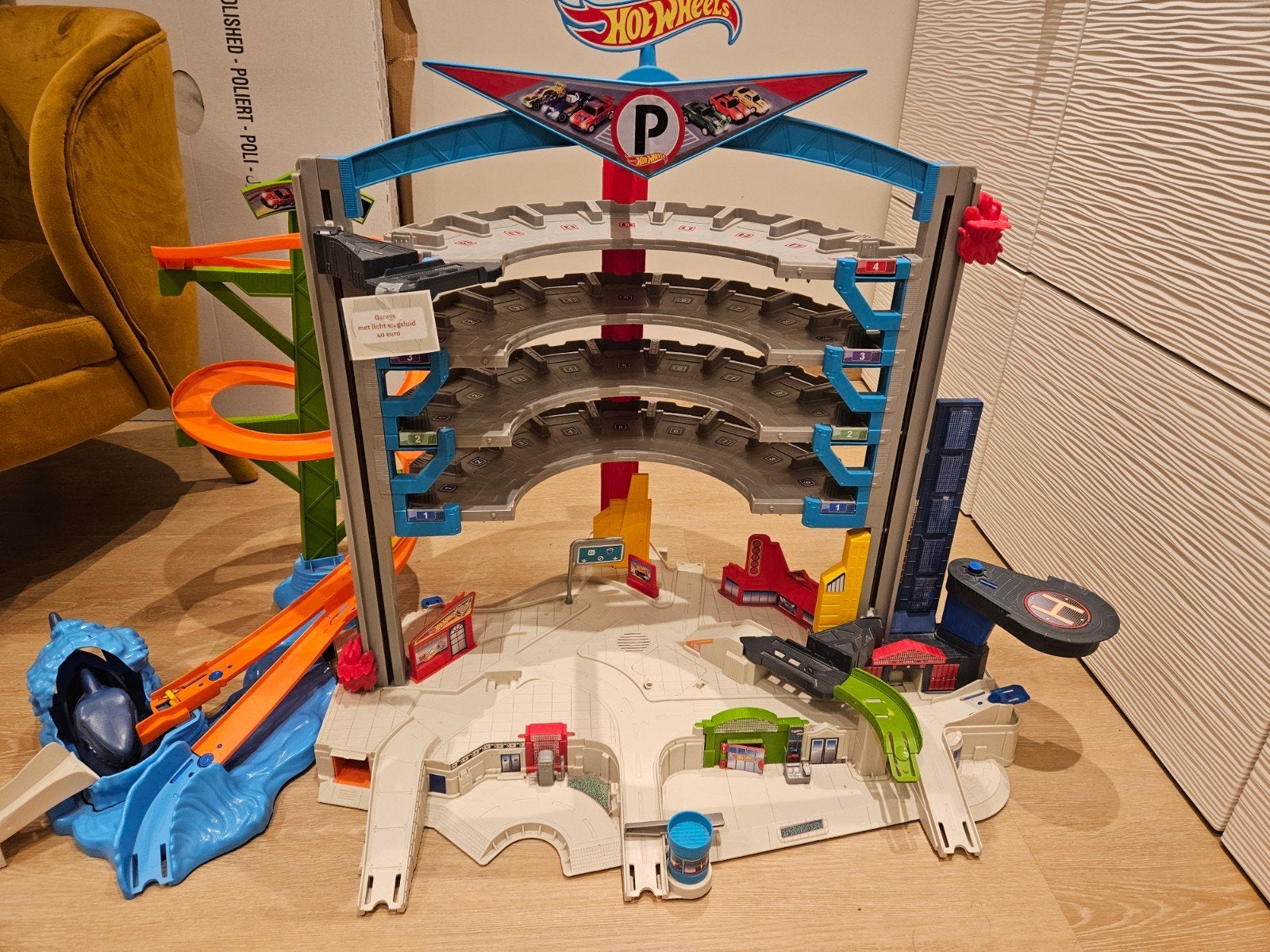 garage hotwheels, Ophalen, Hot Wheels