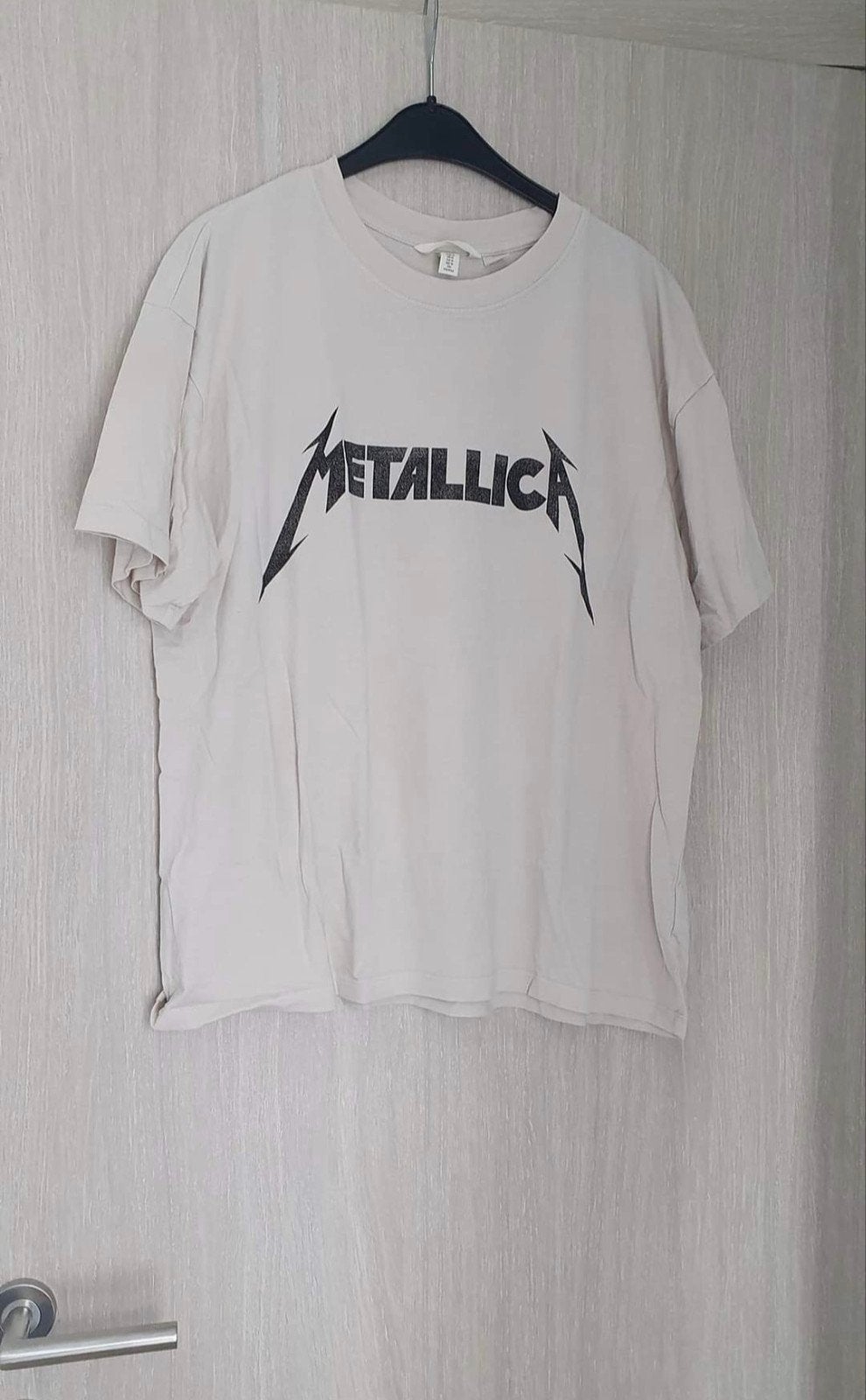Tshirt Metallica maat M, Kleding | Dames, T-shirts, H&M, Ophalen of Verzenden, Zo goed als nieuw, Maat 38/40 (M)
