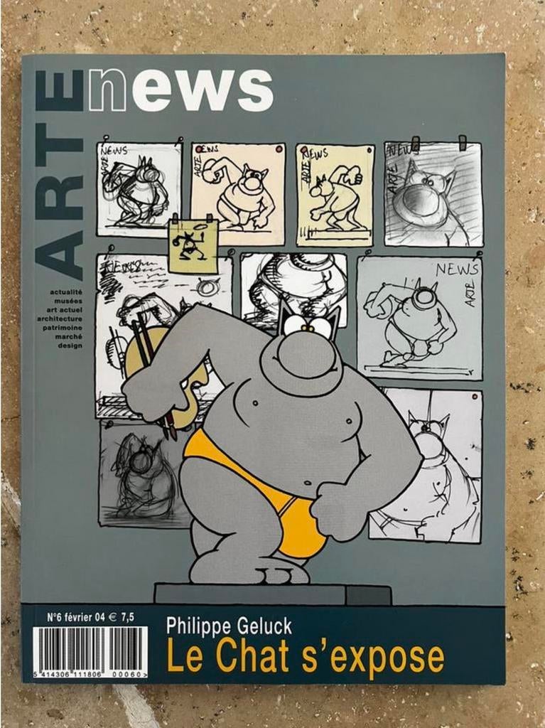 Arte news Le Chat s’expose, Livres, Journaux & Revues, Enlèvement, Comme neuf