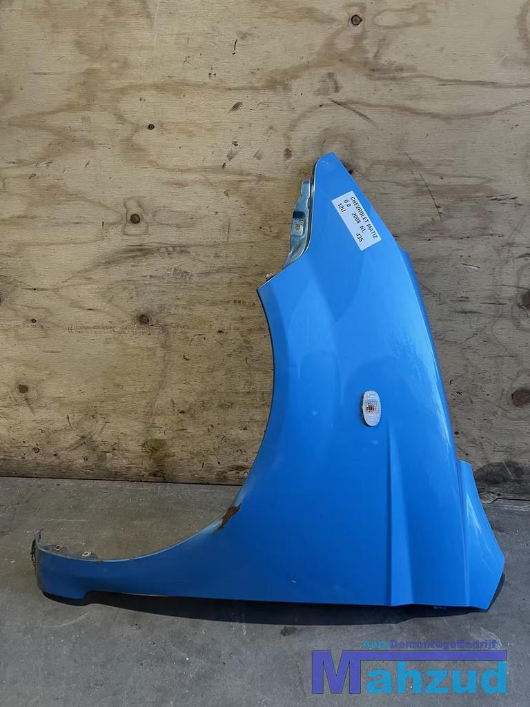 CHEVROLET MATIZ Blauw 12U Links voorscherm zijscherm 2005+, Info@gm.com, Chevrolet, Gauche, Utilisé