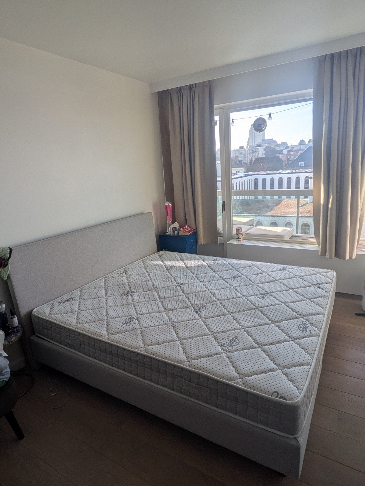 Tweepersoonsbed 180x200, Ophalen, Zo goed als nieuw, Tweepersoons