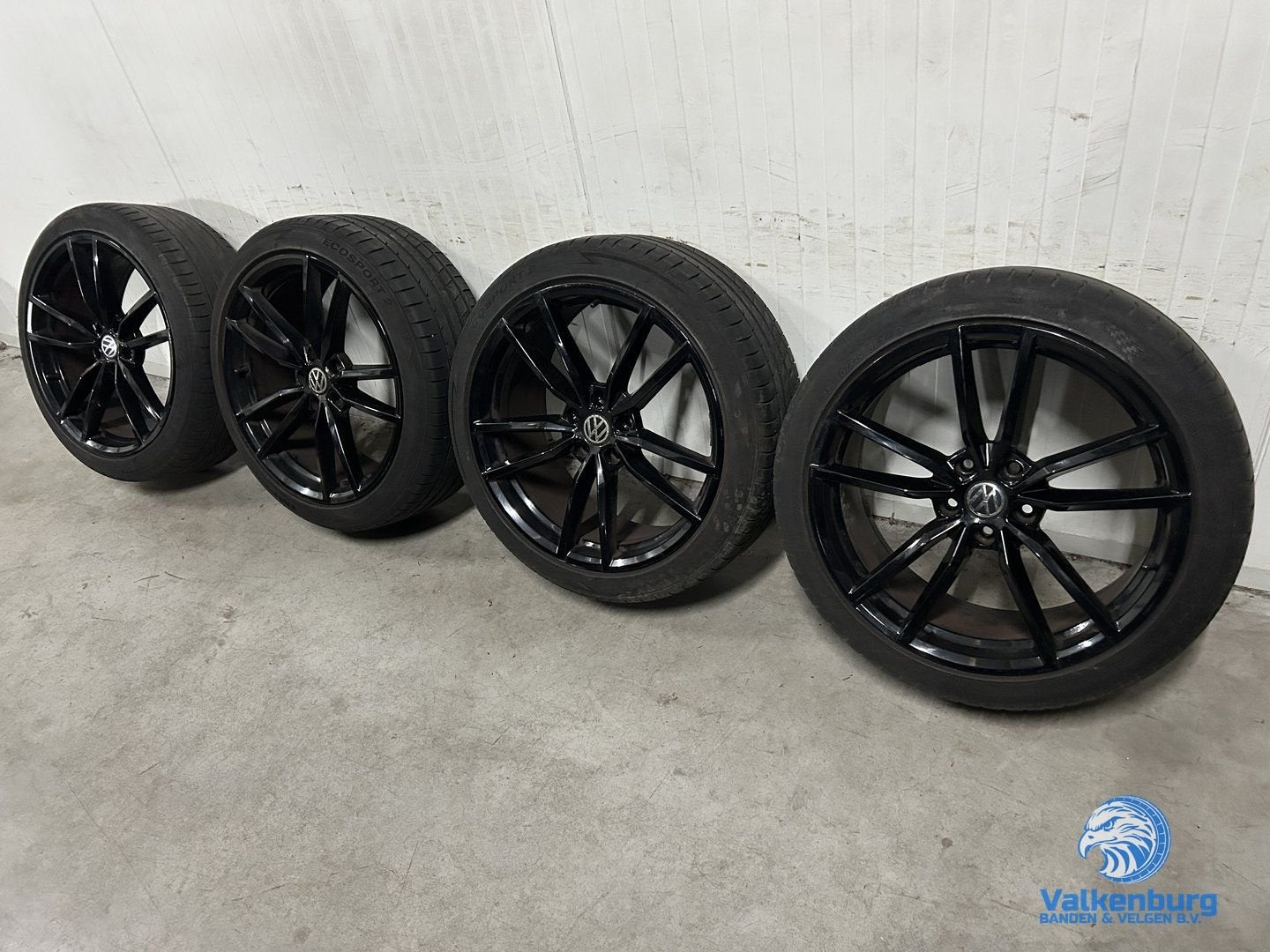 VW Caddy Passat 19 inch zwarte Pretoria look velgen 5x112 zo, 19 inch, Gebruikt, -, -