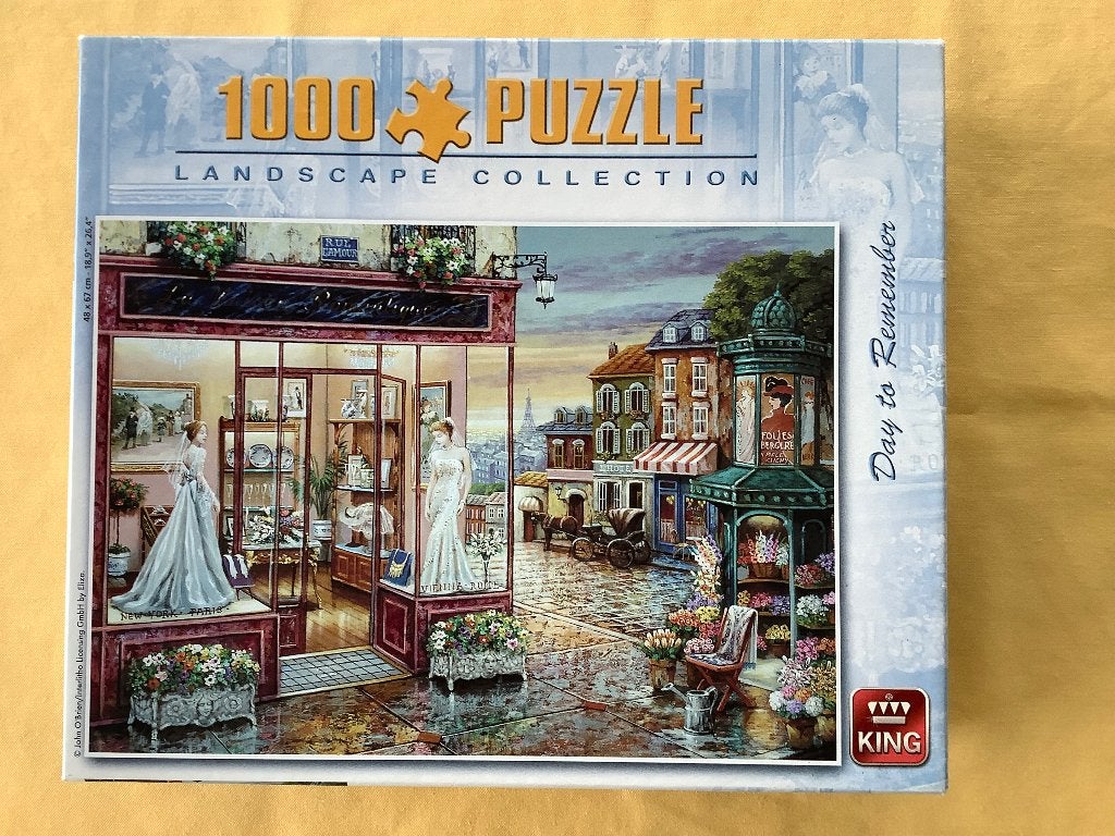 Legpuzzel 1000 stukken, Ophalen, 500 t/m 1500 stukjes, Gebruikt, Legpuzzel