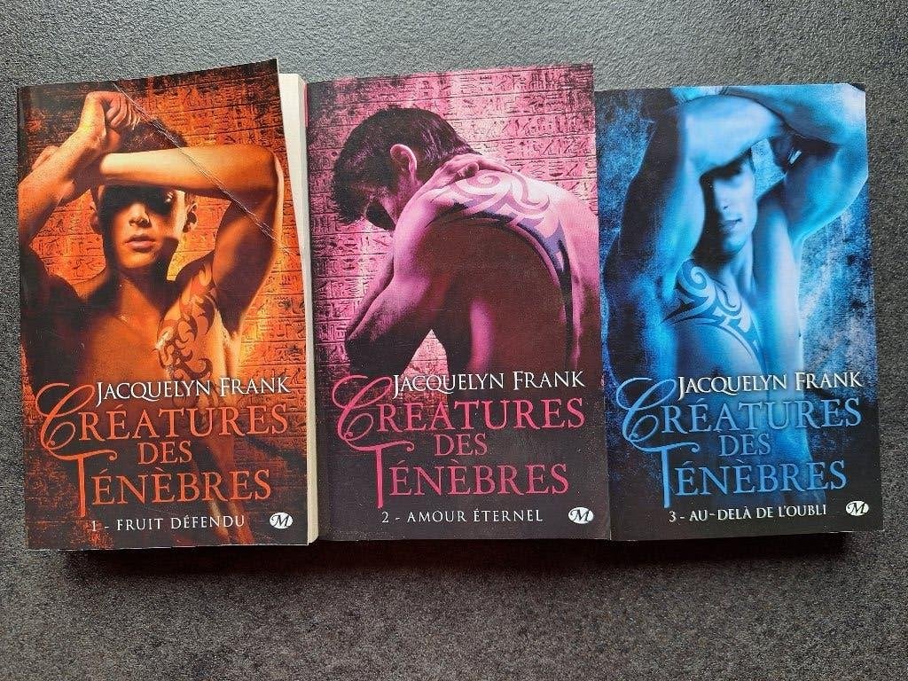 Créatures des ténèbres( tomes 1-2-3) - Jacquelyn Frank, Boeken, Science fiction, Ophalen, Zo goed als nieuw, Jacquelyn Frank