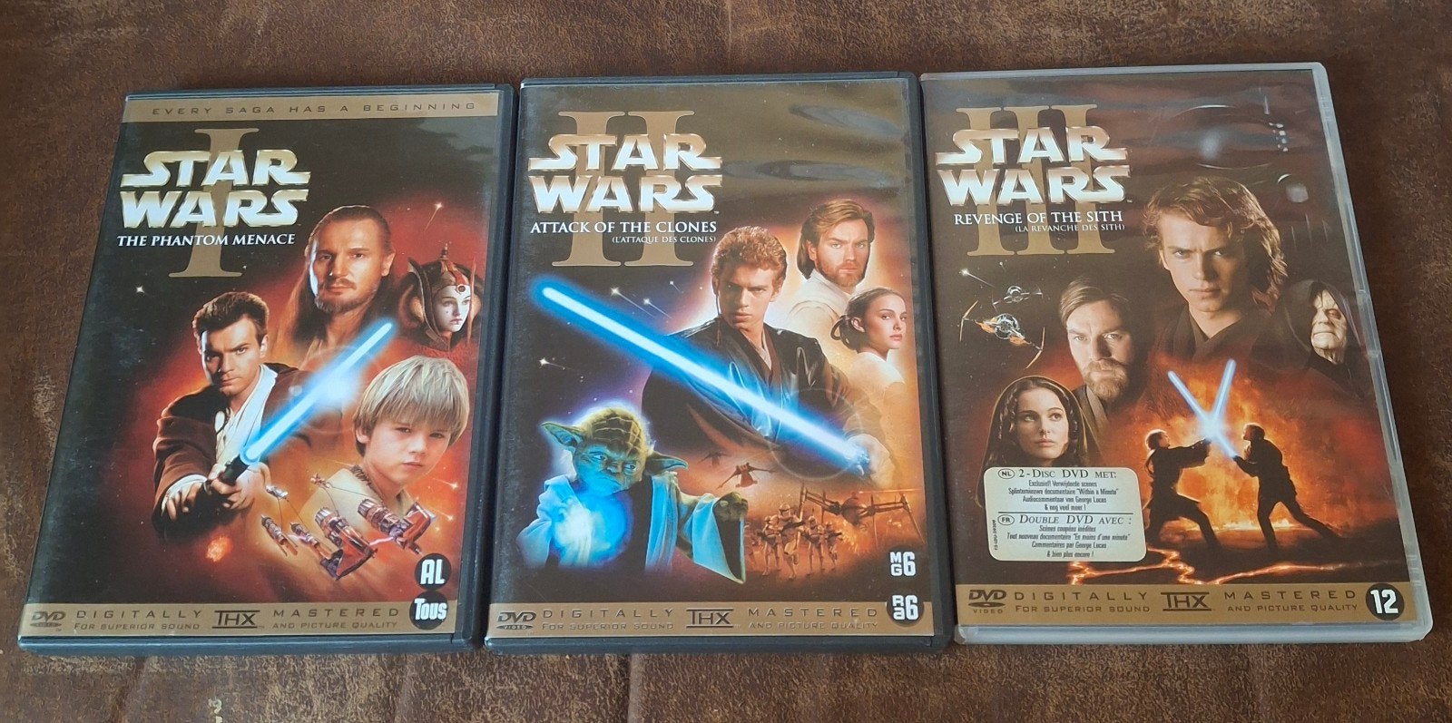 Star wars 1/2/3, CD & DVD, DVD | Science-Fiction & Fantasy, Enlèvement ou Envoi