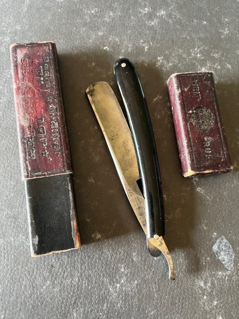Vintage scheermes Solingen, Antiek en Kunst, Ophalen of Verzenden