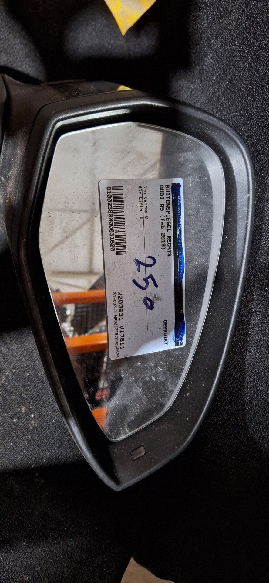 Originele Audi A5 (F5) Buitenspiegel Rechts (Passagierszijde, -, Utilisé, -, -