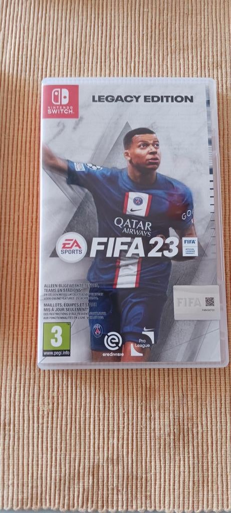 Jeu FIFA23 pour Switch 1, Consoles de jeu & Jeux vidéo, Enlèvement, Comme neuf