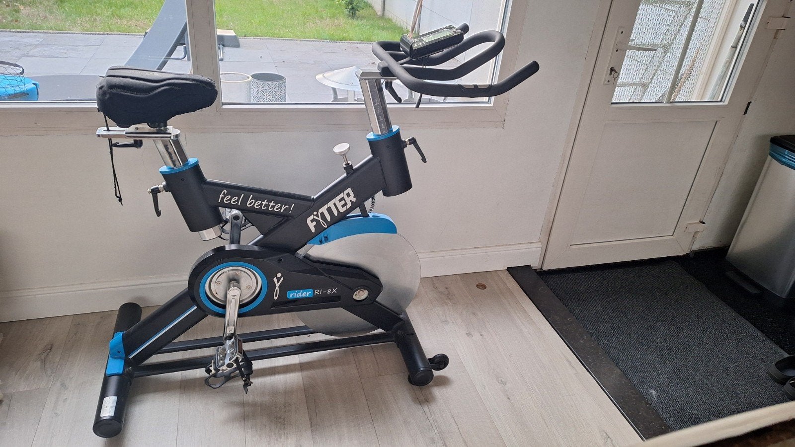 Spinningfiets Fytter, Enlèvement