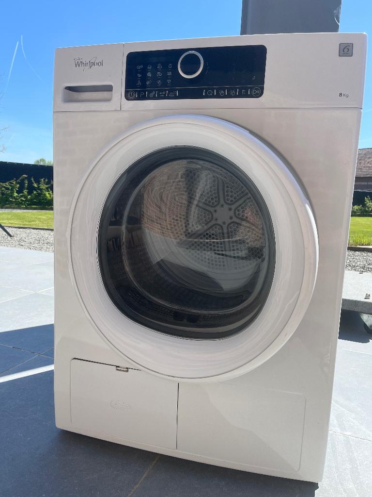 Whirlpool, Elektronische apparatuur, Ophalen, 8 tot 10 kg, Zo goed als nieuw, Voorlader