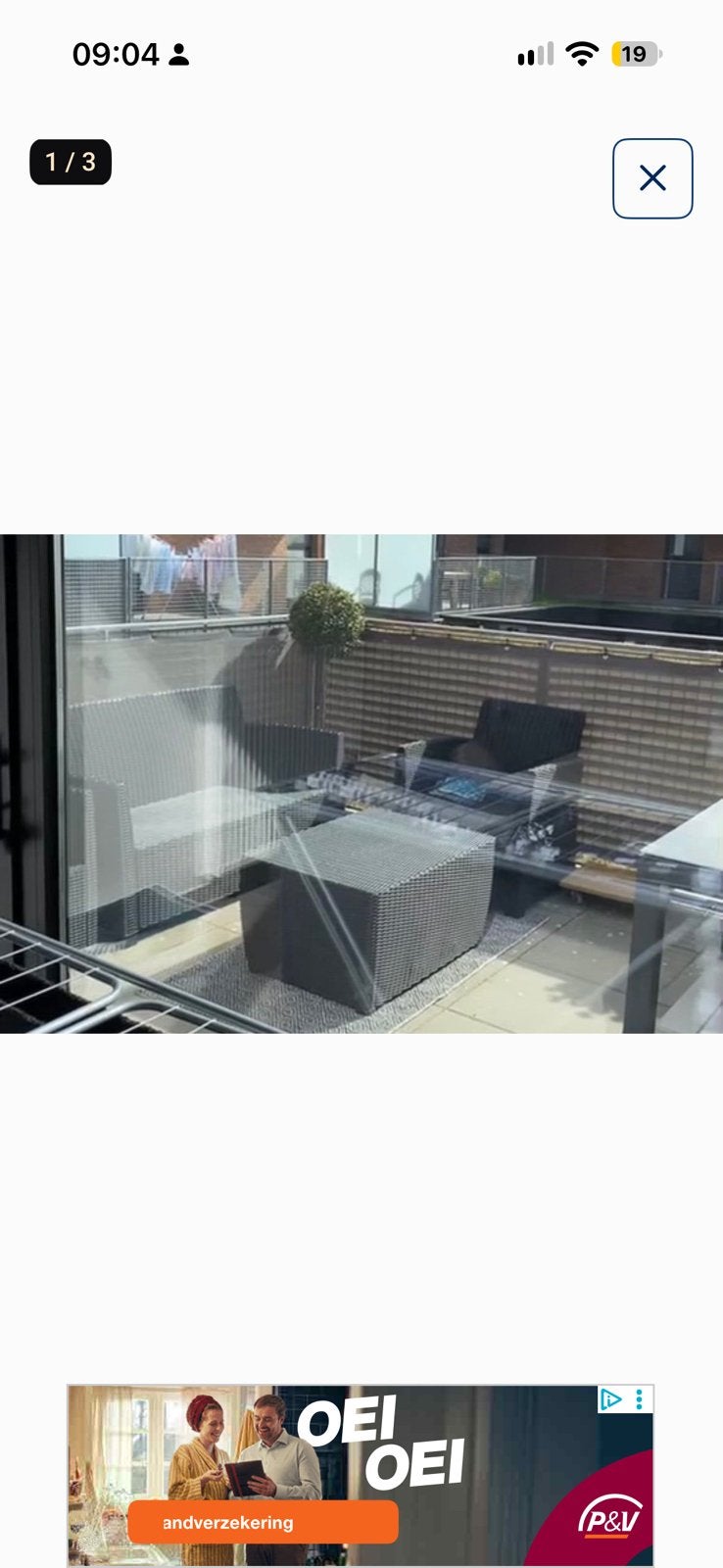 Tuinset incl. opbergbox, Ophalen, Gebruikt, Tuinset