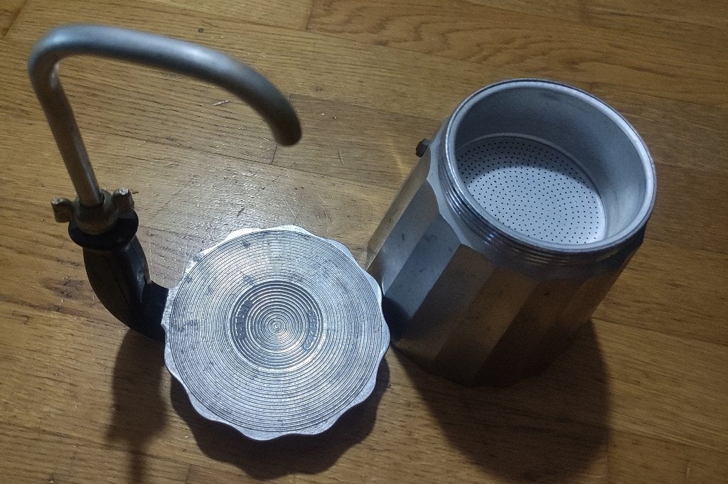 Cafetière moka vintage 1969, Electroménager, Cafetières, Neuf, Réservoir d'eau amovible, Autres types, 10 tasses ou plus