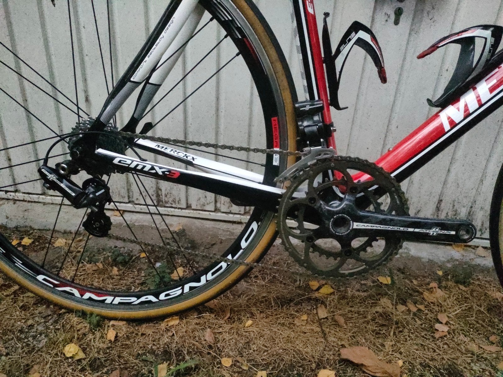 Nieuwstaat Eddy Merckx EMX3 met Campagnolo EPS (=Di2), Neuf, Autres marques, Frein sur jante, 57 à 61 cm