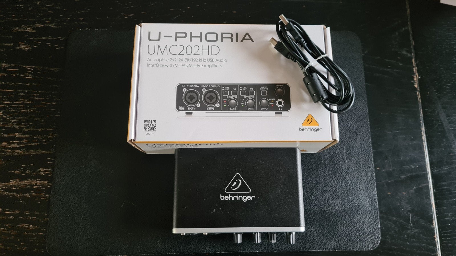 Audio interface U-phoria UMC202HD, Computers en Software, Ophalen, Zo goed als nieuw, MacOS