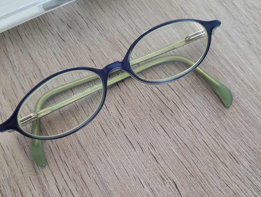Leuke leesbril Pearle +1.5 sterkte (+ brillendoos), Overige merken, Blauw, Ophalen of Verzenden, Zo goed als nieuw