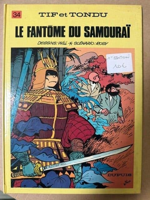 Tif et Tondu tome 34 EO, Livres, Une BD, Utilisé, Will., Enlèvement ou Envoi