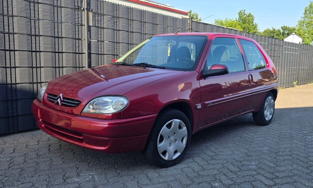 Citroen Saxo 1.0 benzine *AUTOMAAT*, Auto's, Citroën, Stof, Saxo, Grijs, Particulier