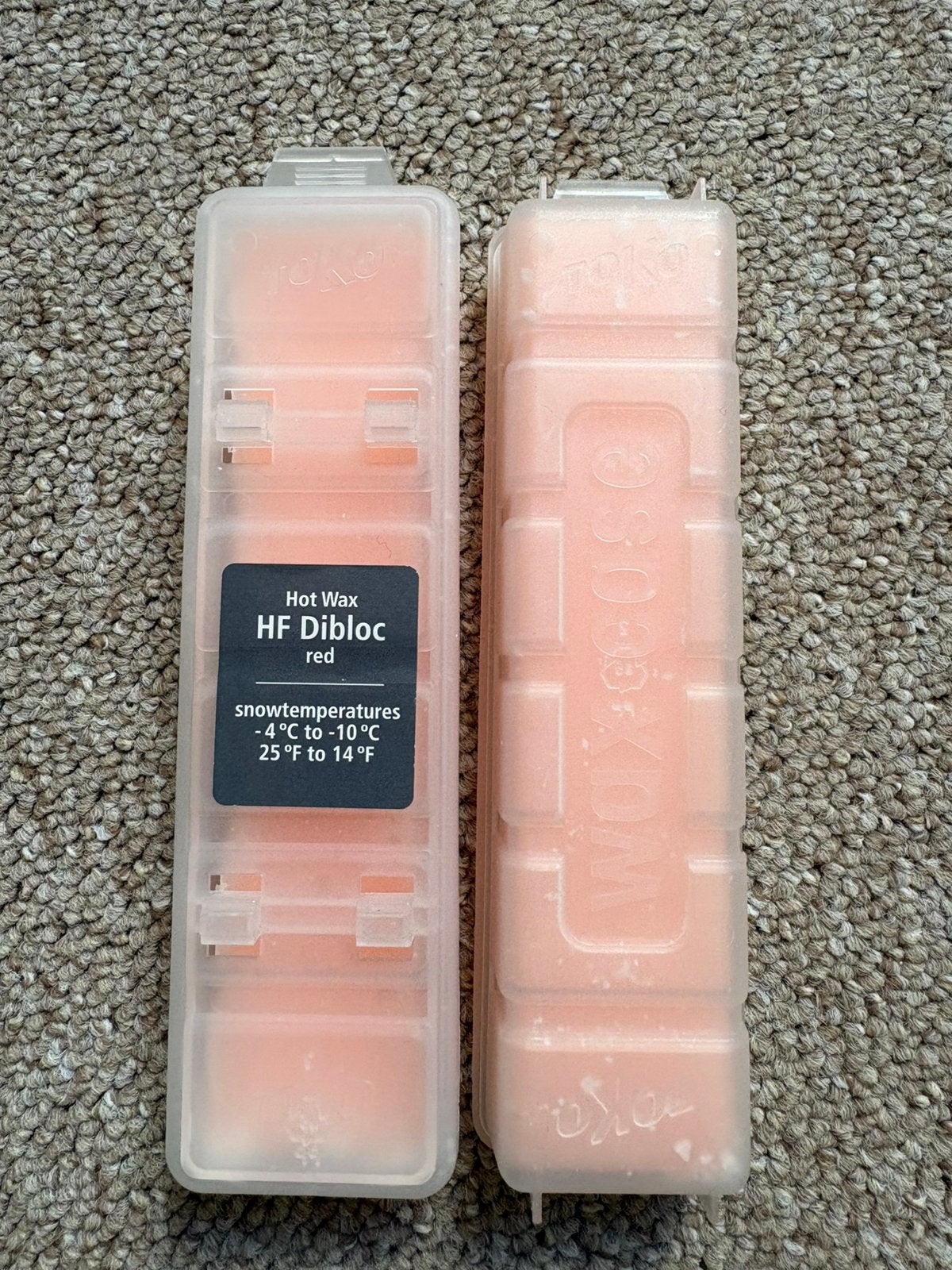 SWIX HF Dibloc Red Hot Wax (2 stuks), Ophalen, Nieuw