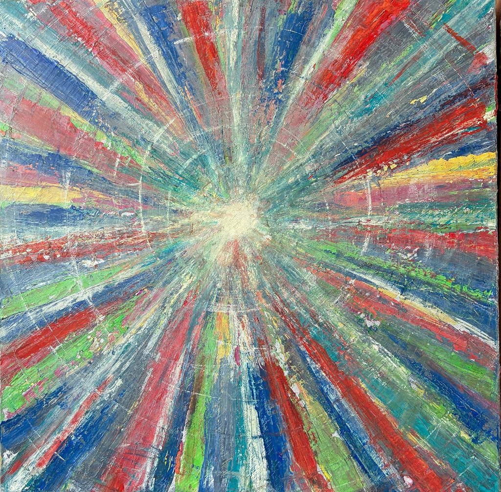 Peinture sur toile cadre tableau schilderij, Enlèvement ou Envoi