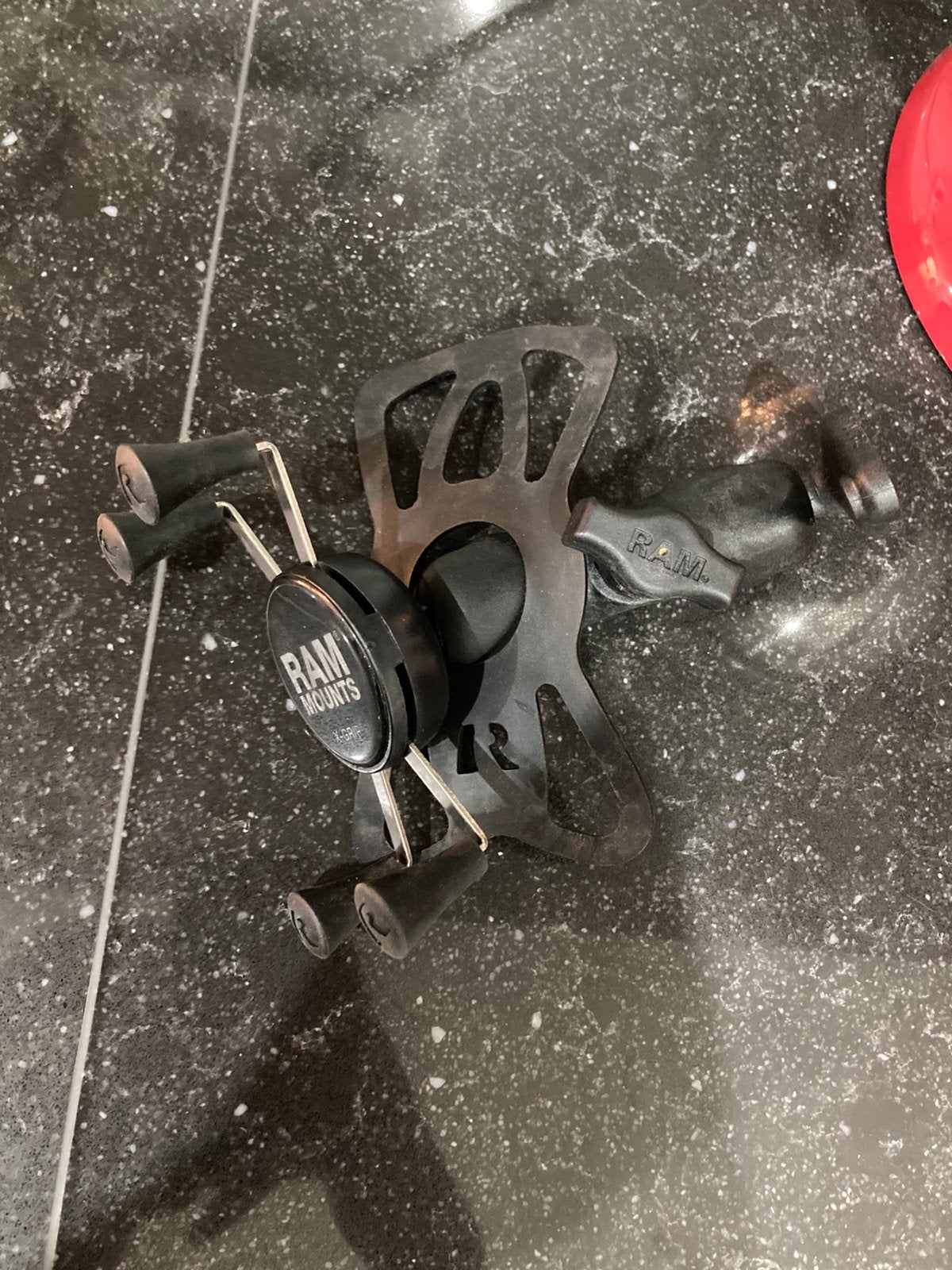 RAM Mount gsm houder, Ophalen, Motor