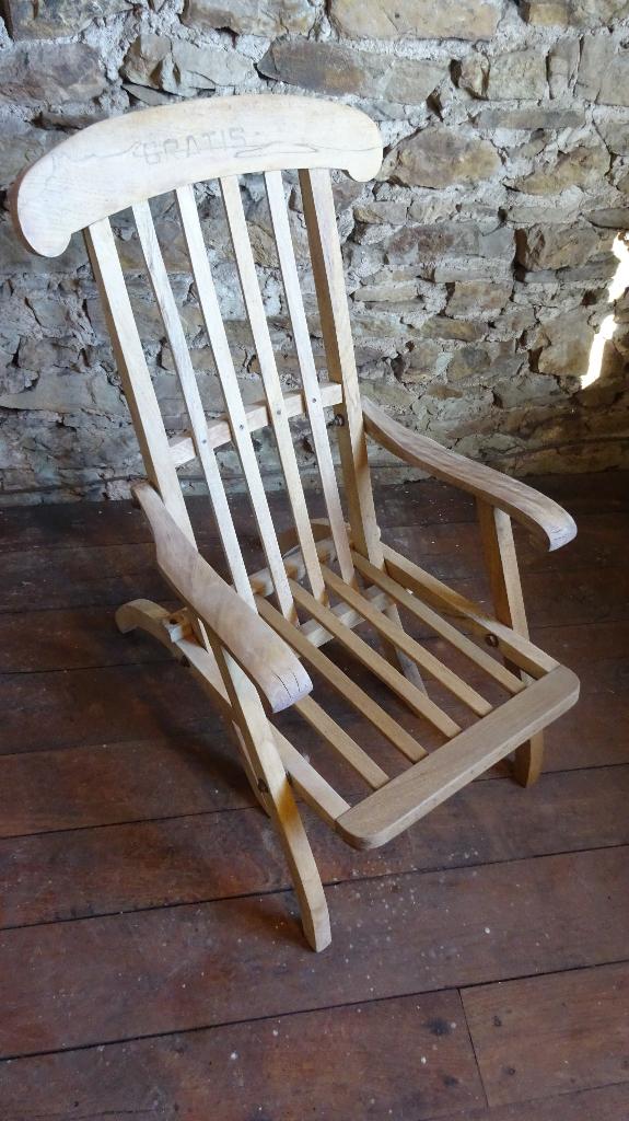 Ancienne chaise longue, Ophalen