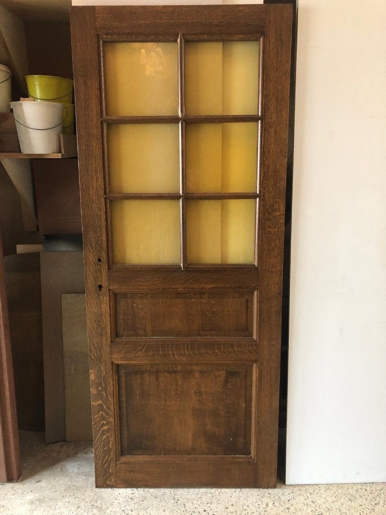 Binnendeur, Ophalen, Gebruikt, 80 tot 100 cm, Binnendeur