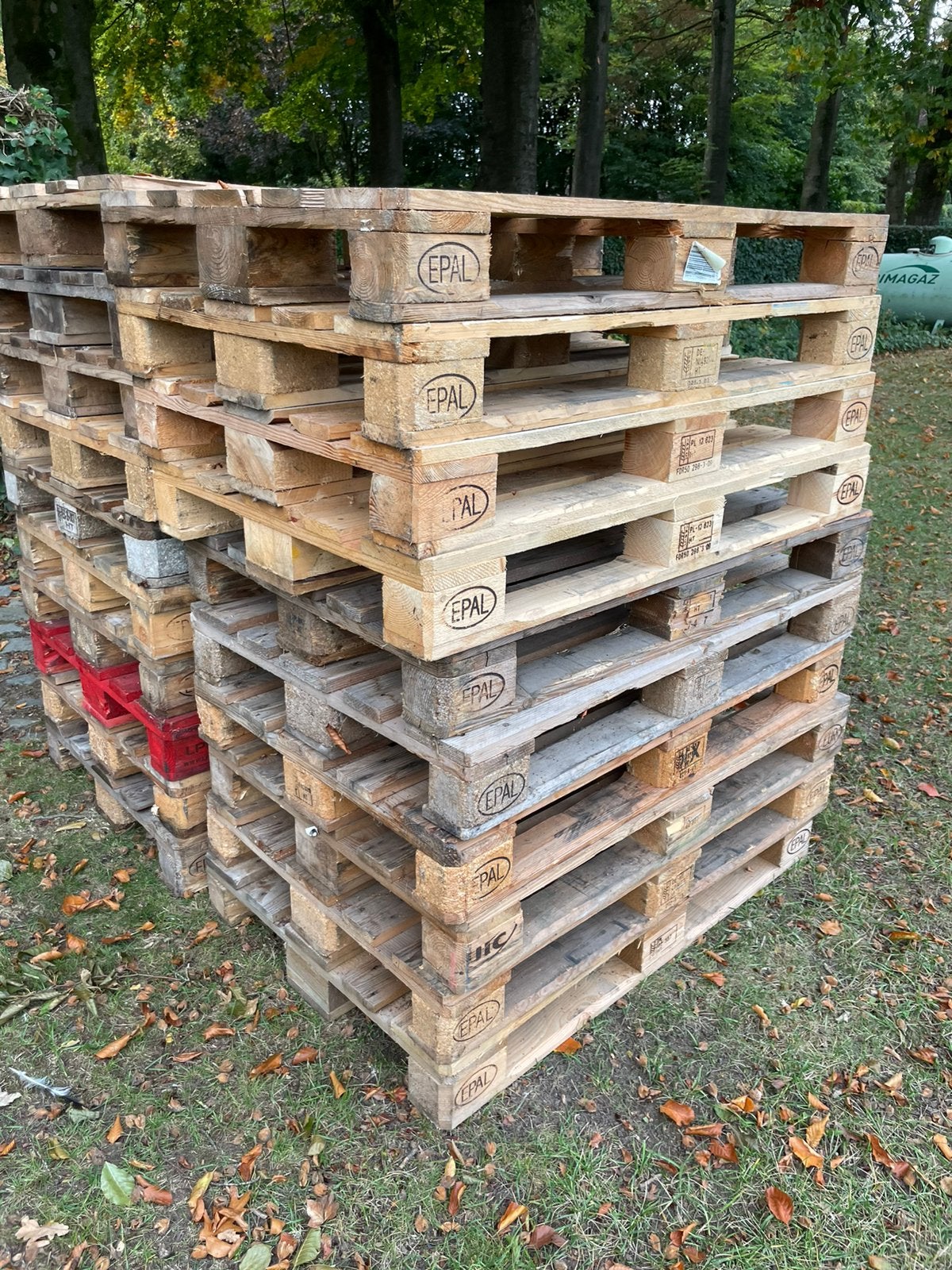 Europalletten 20 stuks, Ophalen, Zo goed als nieuw