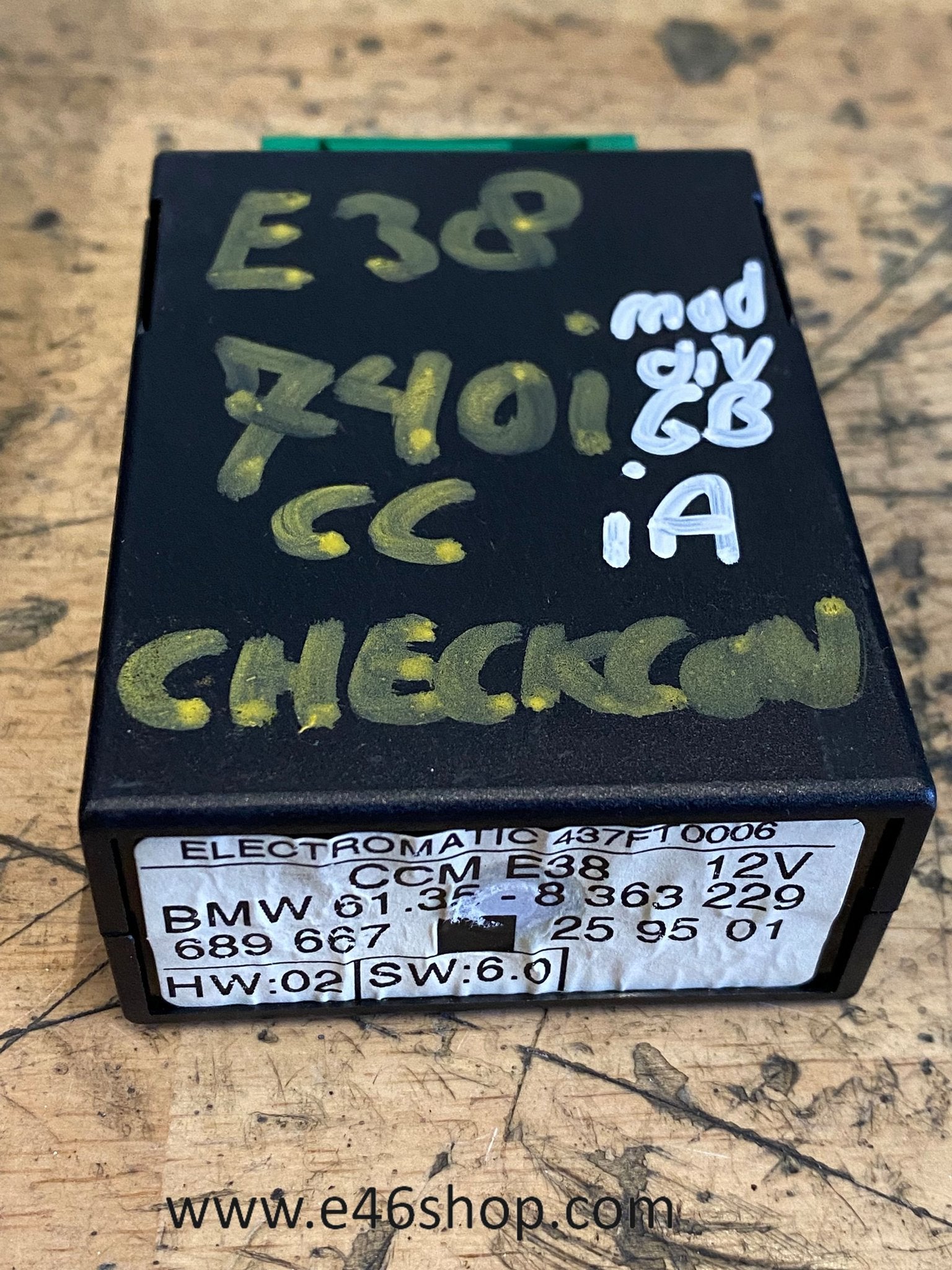 CCM Check Controle Module BMW E38 oem 8363229, Gebruikt, -, -, Ophalen of Verzenden