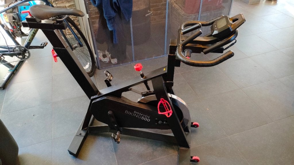 Vélo de spining Domyos 500, Enlèvement, Utilisé, Métal, Vélo de spinning