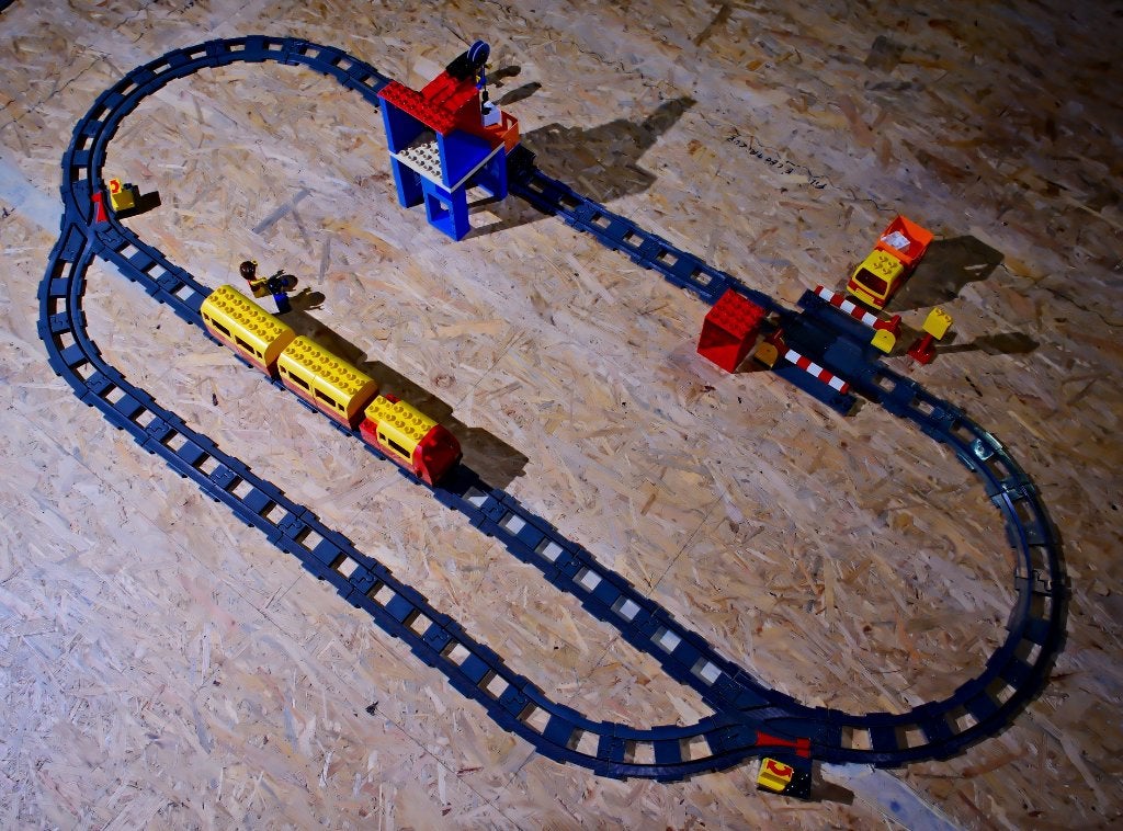 Légo Duplo - duwtrein - lot 8, Kinderen en Baby's, Inclusief accessoires, Gebruikt, Ophalen of Verzenden, Space