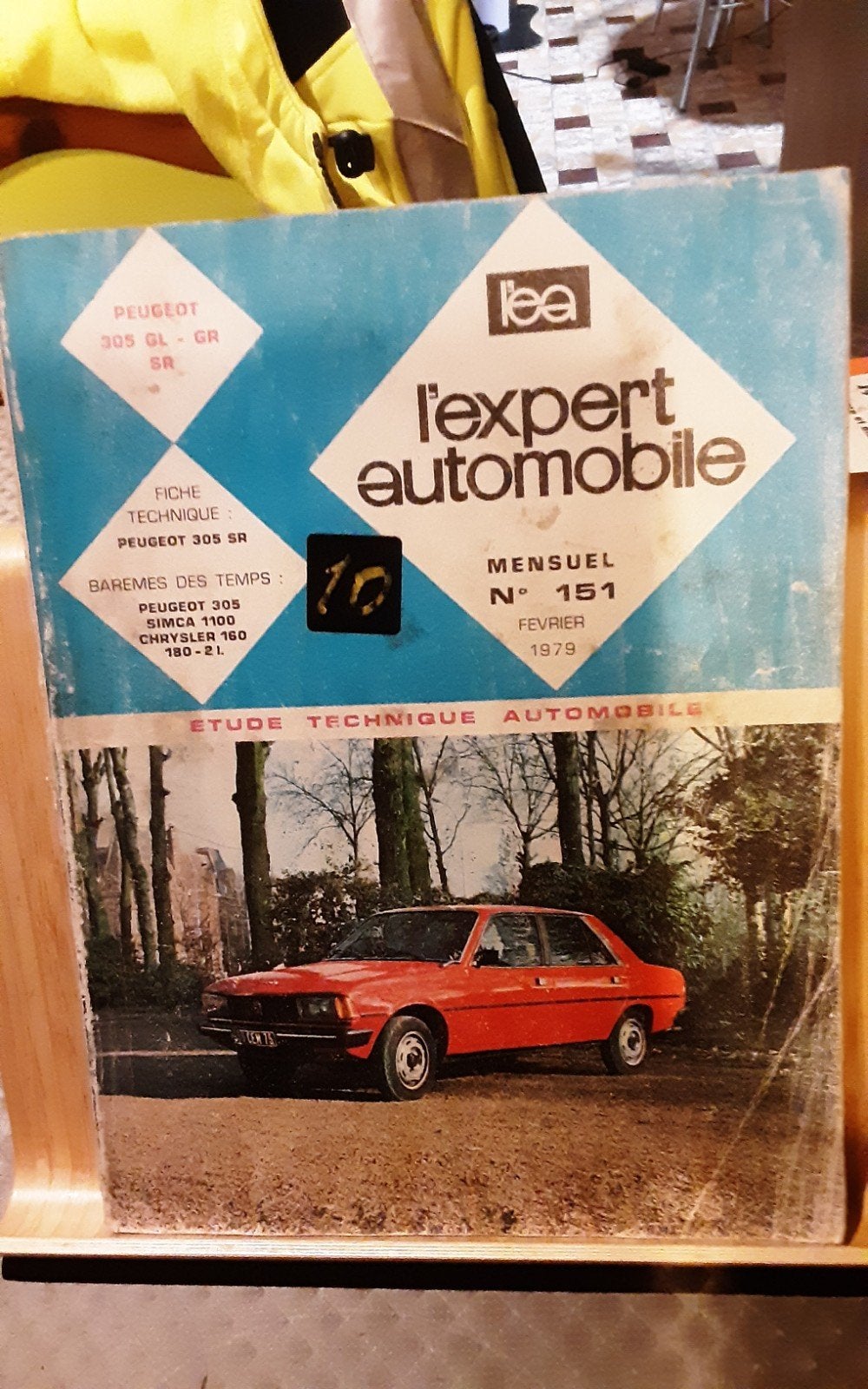 PEUGEOT 305 sr l expert automobille, Boeken, Ophalen of Verzenden, Peugeot